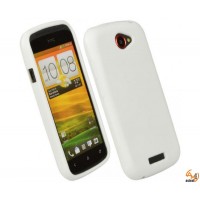 Силиконов калъф за HTC One/M7 бял