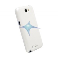 Krusell ColorCover Faceplate for Note 2 metallic white