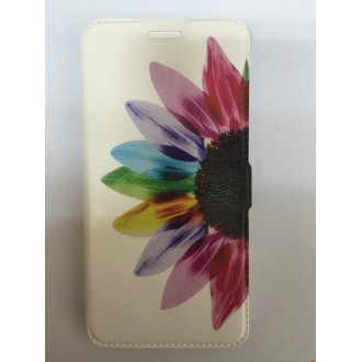Страничен калъф тефтер за Samsung Galaxy A5 (2016) цвете