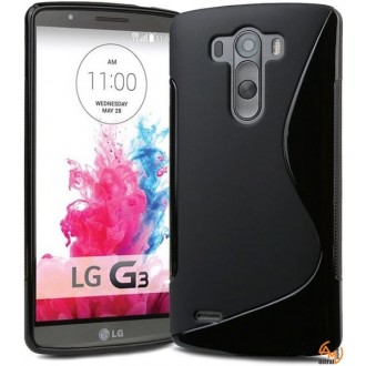 Силиконов калъф за LG G3 черен