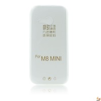 Силиконов калъф за HTC One M8 Mini 2 0.3mm прозрачен