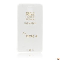 Силиконов калъф за Samsung N910 Galaxy Note4 0.3мм  прозрачен
