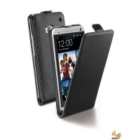 Калъф за HTC ONE /M7/ Flap Essential черен Cellular line