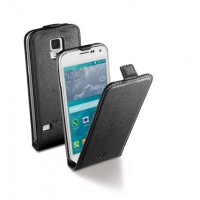 Flap Essential за Samsung Galaxy S5 mini черен Cellular line