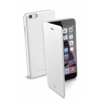 Book Essential калъф iPhone 6/6S Plus 5,5 бял Cellular line