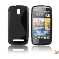 Силиконов калъф за HTC Desire 500 черен