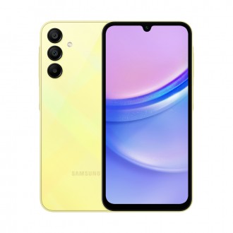 Samsung SM-A155F Galaxy A15 4GB 128GB, Жълт