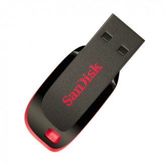 SANDISK Pendrive 16GB CRUZER BLADE USB 2.0 черен-червен