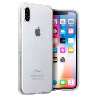 Силиконов калъф 0.5mm за iPhone X / iPhone XS, прозрачен