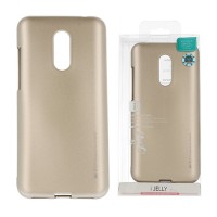 Силиконов калъф Jelly Case за Xiaomi Redmi 5 Plus Златен