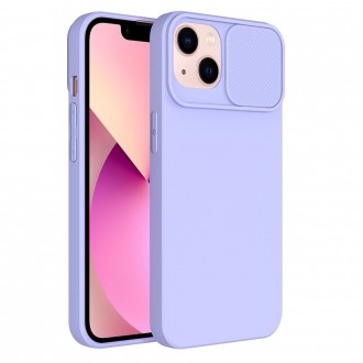 Силиконов калъф кейс SLIDE Case за IPHONE 14 Plus, лавандула