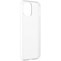 Силиконов калъф кейс Baseus Frosted Glass Case за iPhone 12 / iPhone 12 Pro, Бял