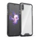 Силиконов калъф кейс Clear Armor with TPU Bumper за Huawei Y7 2019 / Y7 Prime 2019, прозрачен с черен бъмпер