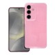 Силиконов калъф кейс CLEAR Case 2mm Blink за Samsung S24, розов с брокат