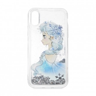 Силиконов калъф кейс Disney за Samsung A600 A6 2018 Elsa гел сив