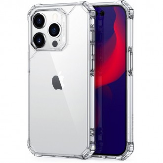 Силиконов калъф кейс ESR Air Armor за iPhone 14 Pro, Прозрачен	