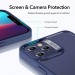 Силиконов калъф кейс ESR CLASSIC HYBRID за iPhone 12 Pro Max, Прозрачен 6
