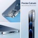 Силиконов калъф кейс ESR CLASSIC HYBRID за iPhone 12 Pro, Прозрачен 1
