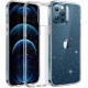 Силиконов калъф кейс ESR Shimmer за iPhone 12 / iPhone 12 Pro, Прозрачен с брокат