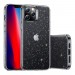 Силиконов калъф кейс ESR Shimmer за iPhone 12 / iPhone 12 Pro, Прозрачен с брокат 2