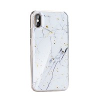 Силиконов калъф кейс Forcell Marble за Samsung Galaxy A50 дизайн 1