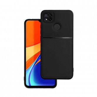 Силиконов калъф кейс Forcell Noble за Xiaomi Redmi 9C, Черен