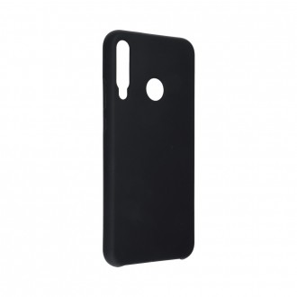 Силиконов калъф кейс Forcell Silicone за Huawei P40 Lite E, черен