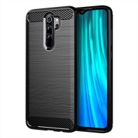 Силиконов калъф кейс Forecell Carbon за Xiaomi Redmi Note 8 Pro