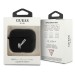 Силиконов калъф кейс Guess GUACAPLSVSBW cover black white Silicone Vintage за Apple AirPods Pro 2