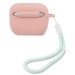 Силиконов калъф кейс Guess GUACAPLSVSPG cover pink green Silicone Vintage за Apple AirPods Pro 1