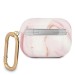 Силиконов калъф кейс Guess GUAPUNMP Marble Collection за Apple AirPods Pro, Розов 1