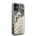 Силиконов калъф кейс Guess GUHCN61LGGITDGO iPhone 11 gold Glitter Circle  2