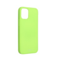 Силиконов калъф кейс Jelly Roar Colorful за iPhone 12 Mini , Лайм