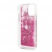 Силиконов калъф кейс Karl Lagerfeld KLHCN58ROPI iPhone 11 Pro rose gold hard case Glitter 2