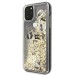 Силиконов калъф кейс Karl Lagerfeld KLHCN65ROGO iPhone 11 Pro Max ,black & gold Glitter 5