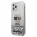 Силиконов калъф кейс Karl Lagerfeld KLHCP12LGLIKSL за iPhone 12 Pro Max, Сив 1