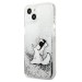 Силиконов калъф кейс Karl Lagerfeld KLHCP13LGCFS iPhone 13 Pro, Silver Glitter Choupette Fun 3