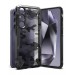 Силиконов калъф кейс Ringke FUSION X, За Samsung Galaxy S24 Camo Black, Черен Камофлаж 1