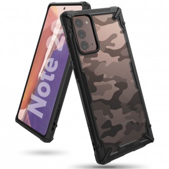 Силиконов калъф кейс Ringke FUSION X ,За Samsung Note 20 ,черен Camo