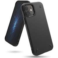 Силиконов калъф кейс RINGKE ONYX за iPhone 12 mini, Черен