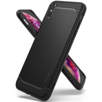 Силиконов калъф кейс RINGKE ONYX за iPhone XS Max, Черен