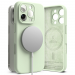Силиконов калъф кейс Ringke Silicone Magnetic MagSafe, За iPhone 16 Pro, Soft Mint 1
