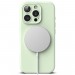 Силиконов калъф кейс Ringke Silicone Magnetic MagSafe, За iPhone 16 Pro, Soft Mint 2