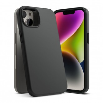 Силиконов калъф кейс Ringke Silicone, За iPhone 14 Plus, Черен