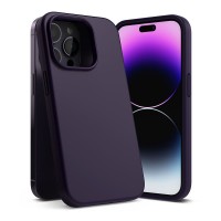 Силиконов калъф кейс Ringke Silicone, За iPhone 14 Pro, Deep Purple