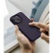 Силиконов калъф кейс Ringke Silicone, За iPhone 14 Pro, Deep Purple 4