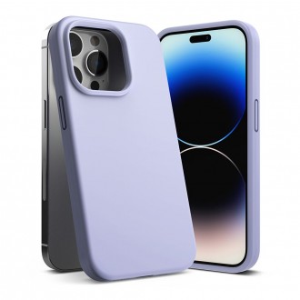 Силиконов калъф кейс Ringke Silicone, За iPhone 14 Pro, Lavender