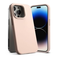 Силиконов калъф кейс Ringke Silicone, За iPhone 14 Pro Max, Pink Sand