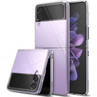 Твърд гръб кейс RINGKE SLIM за Samsung Z Flip 3, прозрачен