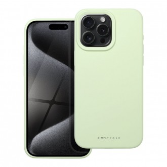 Силиконов калъф кейс ROAR case CLOUD SKIN за iPhone 15 Pro Max, Зелен